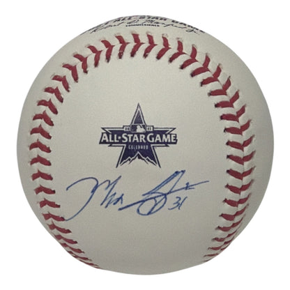 Max Scherzer Signed Washington Nationals 2021 All-Star Game Baseball