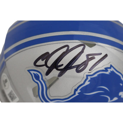 Calvin Johnson Detroit Lions Autographed Speed Mini Helmet