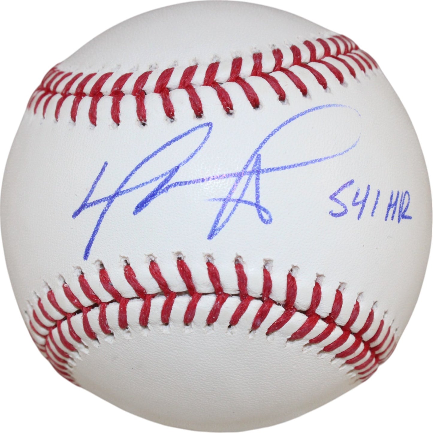 David Ortiz Autographed Boston Red Sox OML Baseball (541 HR) Beckett