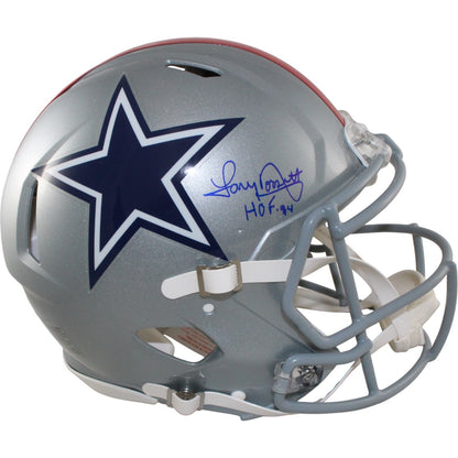 Tony Dorsett Dallas Cowboys Autographed Authentic Throwback Helmet
