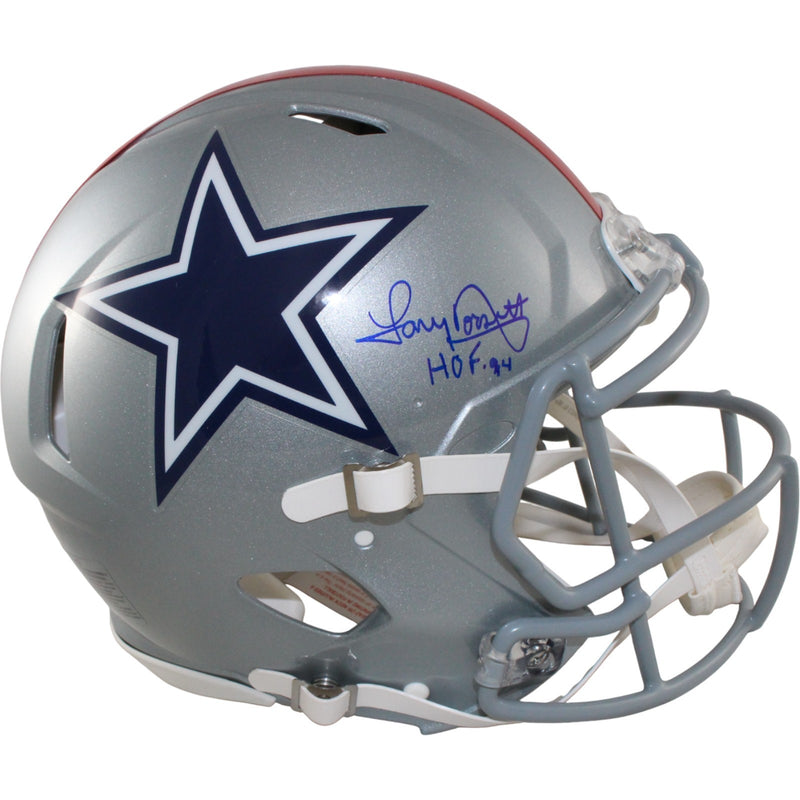 Tony Dorsett Dallas Cowboys Autographed Authentic Throwback Helmet