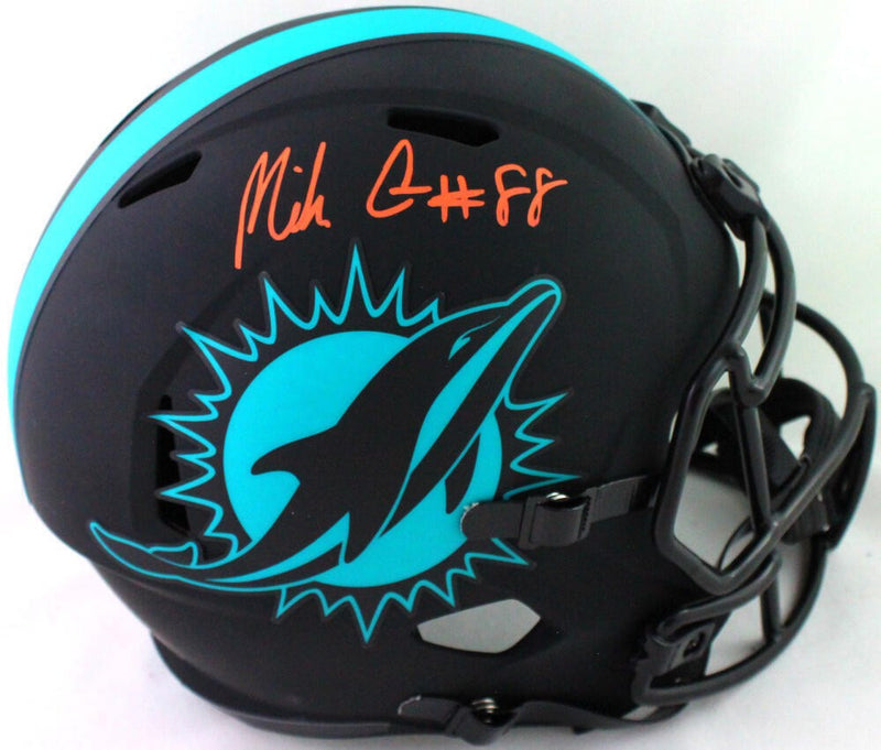 Mike Gesicki Signed Miami Dolphins Eclipse Speed Full Size Helmet