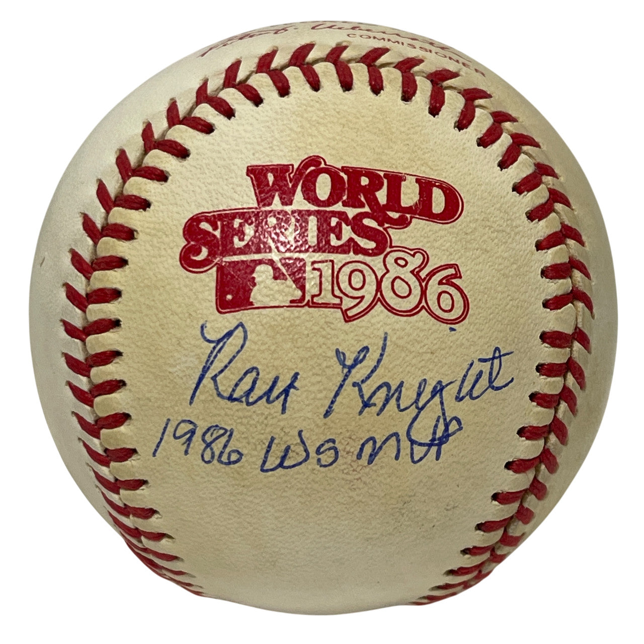 Ray Knight Autographed Original 1986 World Series Baseball (WS MVP)