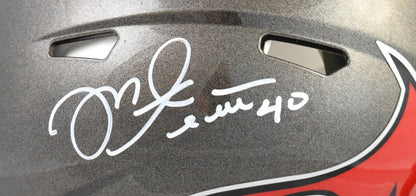 Mike Alstott Signed Tampa Bay Buccaneers Full Size Speed Authentic Helmet