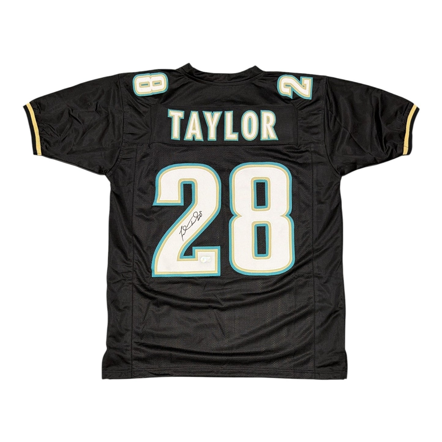 Fred Taylor Signed Jacksonville Jaguars Custom Jersey