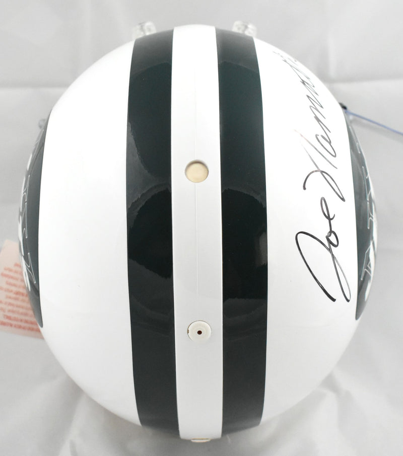 Joe Namath Signed New York Jets Full Size Authentic Helmet