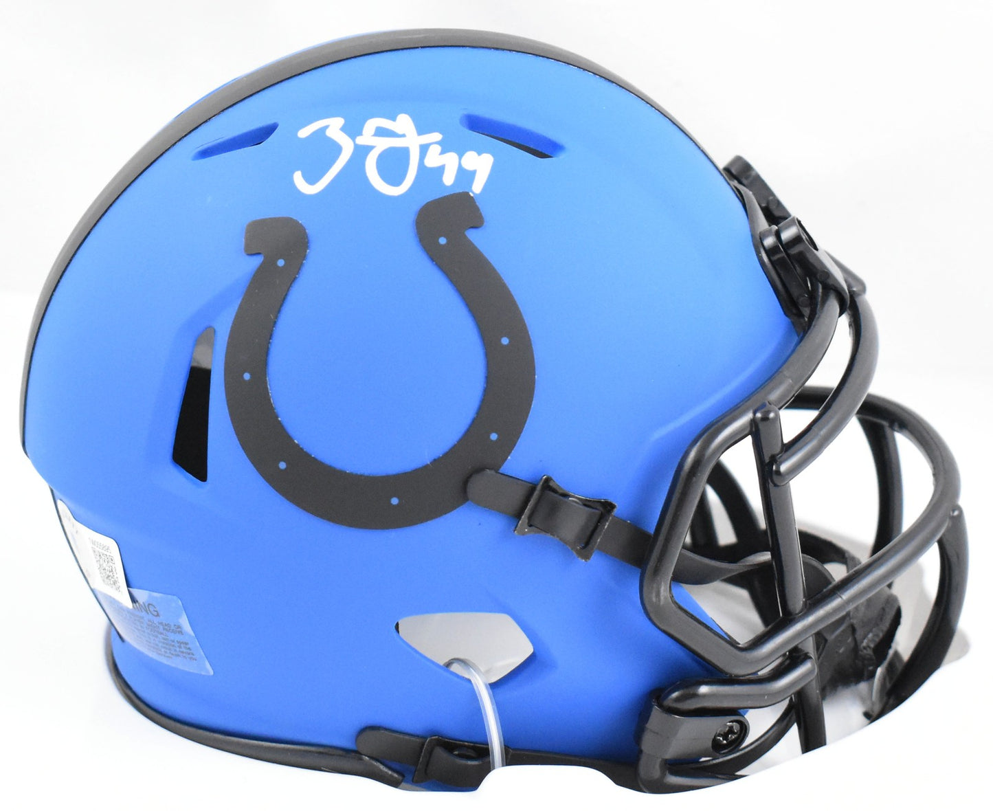 Zaire Franklin Signed Indianapolis Colts Rave Speed Mini Helmet