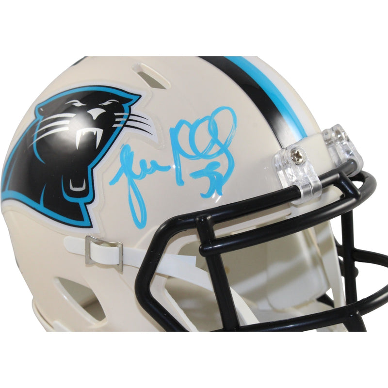 Luke Kuechly Autographed Carolina Panthers Retro Mini Helmet