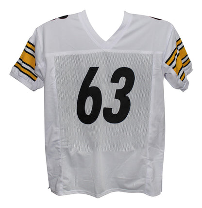 Dermontti Dawson Signed Pittsburgh Steelers Custom Jersey (Beckett)