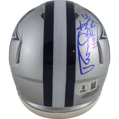 Randy White Autographed Dallas Cowboys Speed Mini Helmet (HOF Inscription)