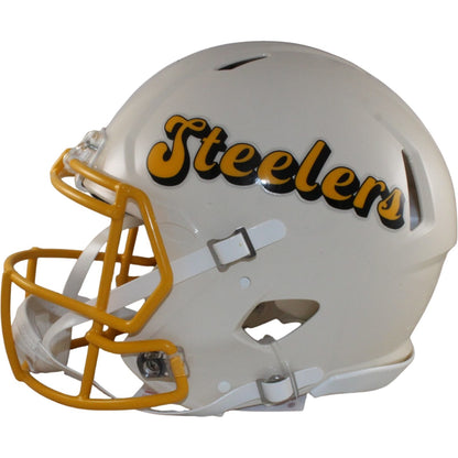 Jerome Bettis Signed Pittsburgh Steelers Authentic Retro Full Size Helmet