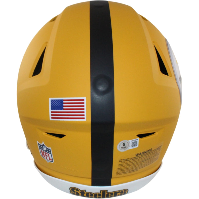 TJ Watt Signed Pittsburgh Steelers 2025 Alternate Authentic SpeedFlex Helmet