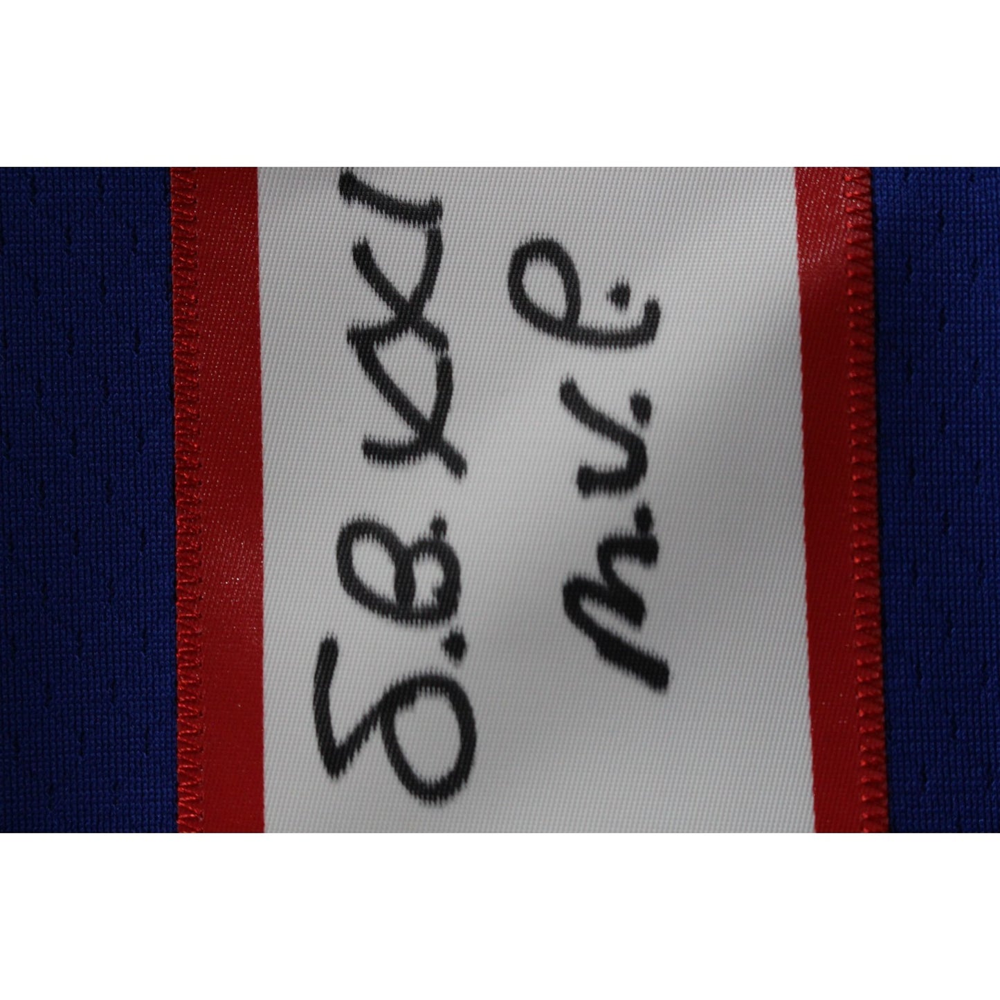 Phil Simms Signed New York Giants Mitchell & Ness Jersey SB XXI MVP