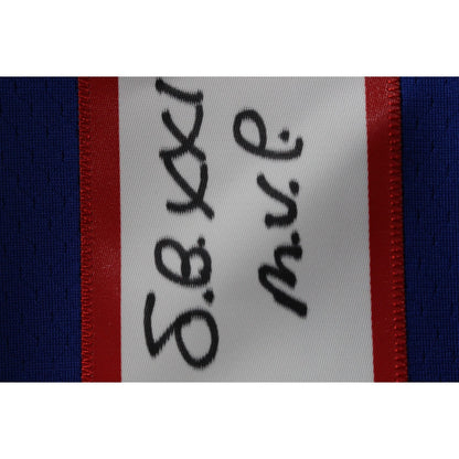 Phil Simms Signed New York Giants Mitchell & Ness Jersey SB XXI MVP
