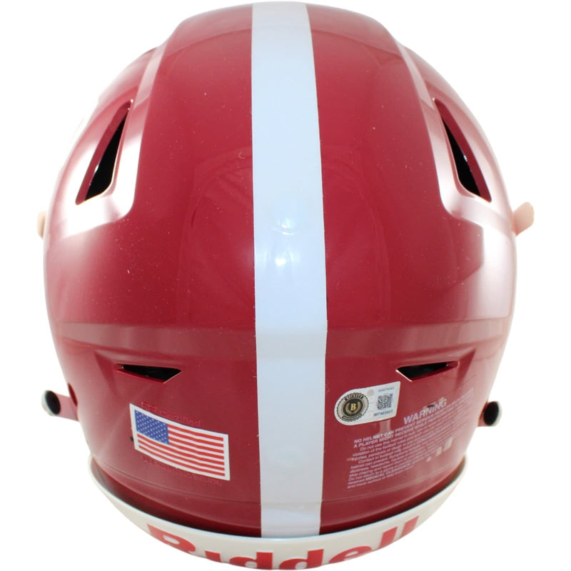 Joe Namath Signed Alabama Crimson Tide Speedflex Helmet
