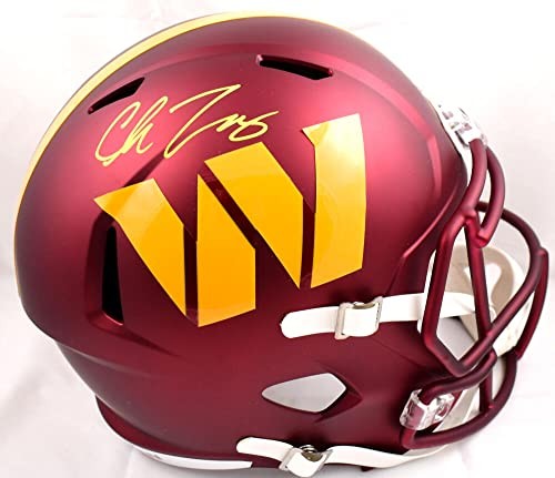 Chase Young Autographed Washington Commanders Full Size Speed Helmet