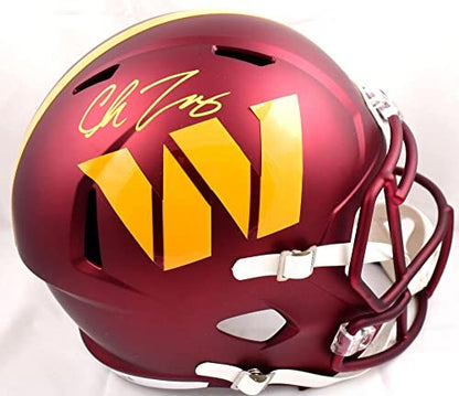 Chase Young Autographed Washington Commanders Full Size Speed Helmet