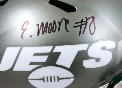 Elijah Moore Signed New York Jets Full Size Flash Speed Helmet