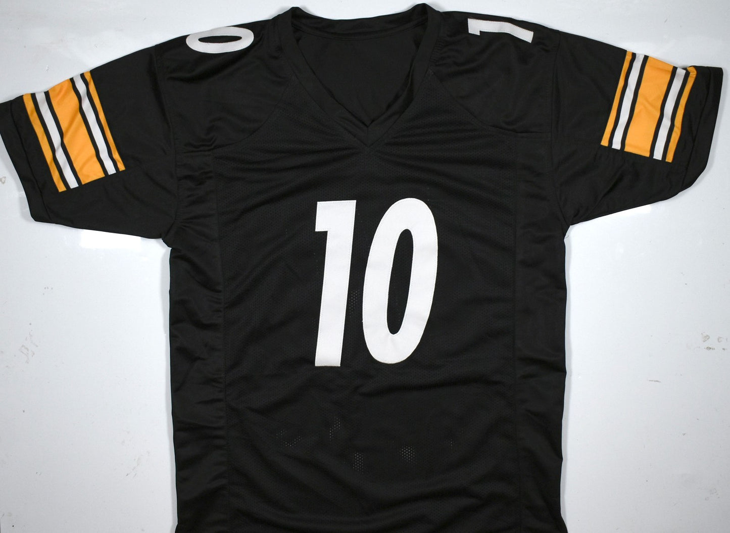 Roman Wilson Autographed Custom Black Football Jersey