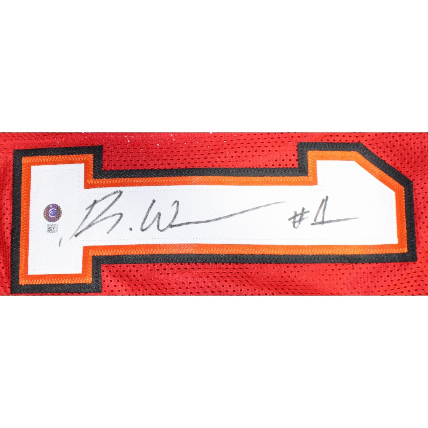 Rachaad White Signed Tampa Bay Buccaneers Pro Style Red Jersey (Beckett)