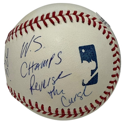 Bill Mueller Signed Boston Red Sox ROMLB Baseball (3 Inscriptions)