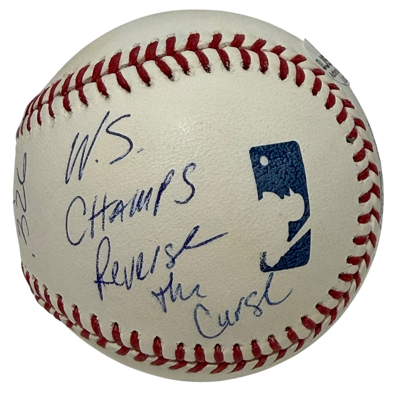 Bill Mueller Signed Boston Red Sox ROMLB Baseball (3 Inscriptions)
