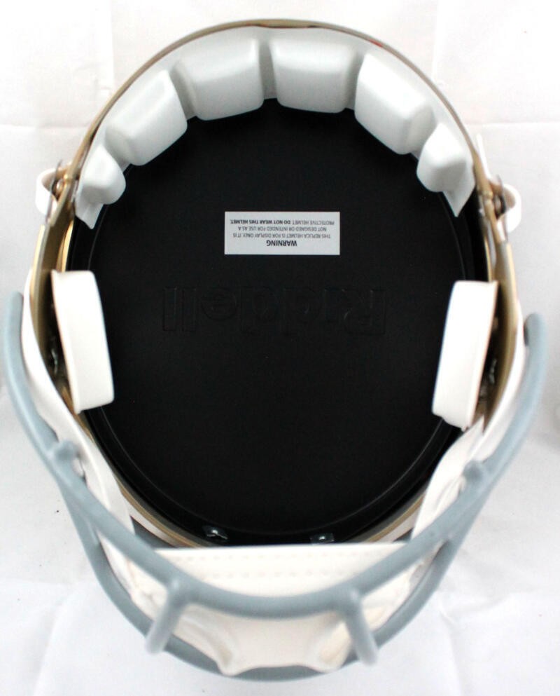 Michael Mayer Signed Notre Dame Full Size Shamrock Speed Helmet