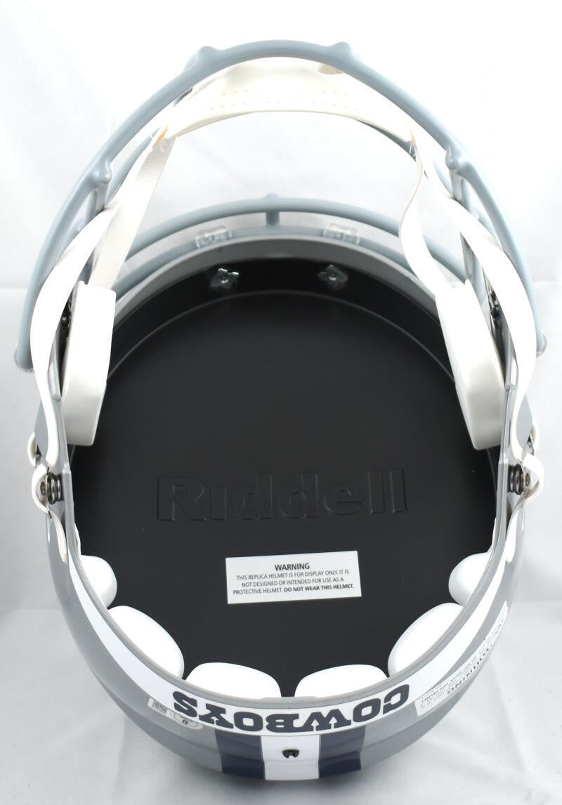 DaRon Bland Autographed Dallas Cowboys Full Size Speed Helmet - Black