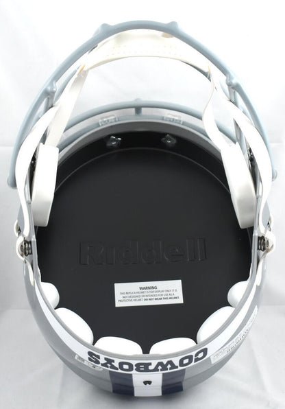 DaRon Bland Autographed Dallas Cowboys Full Size Speed Helmet - Black