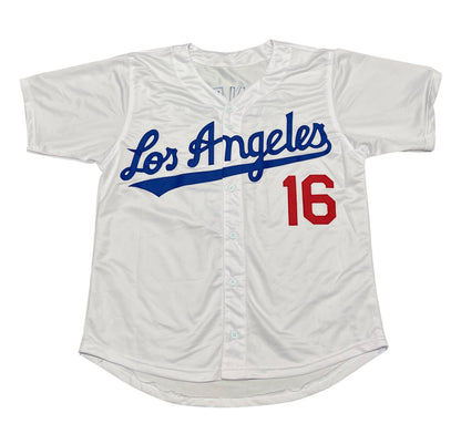 Rick Monday Los Angeles Dodgers Signed Custom Baseball Jersey (Beckett BAS)