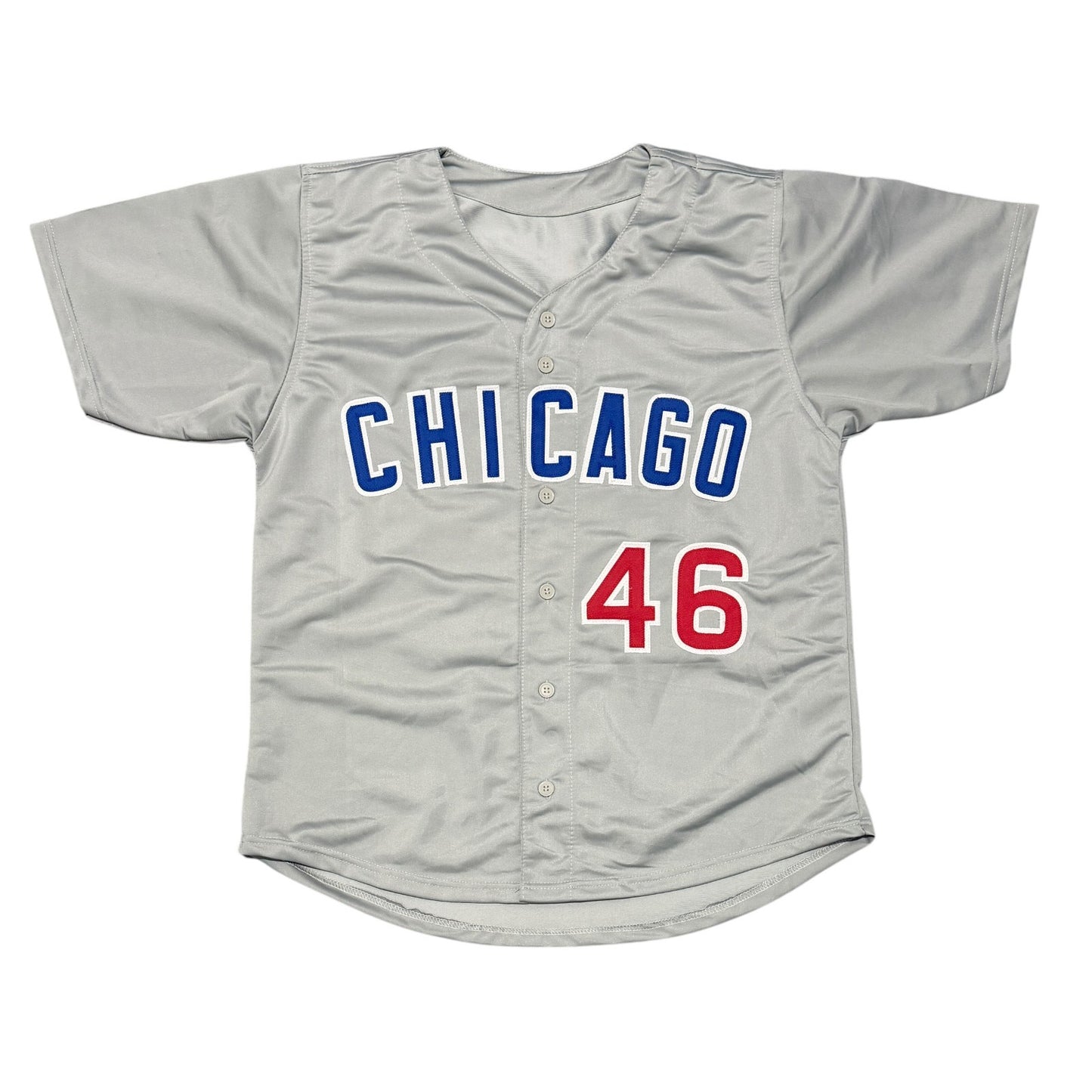 Steve Trachsel Signed Chicago Cubs Custom Jersey (JSA Witness)