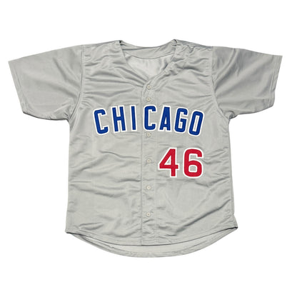 Steve Trachsel Signed Chicago Cubs Custom Jersey (JSA Witness)