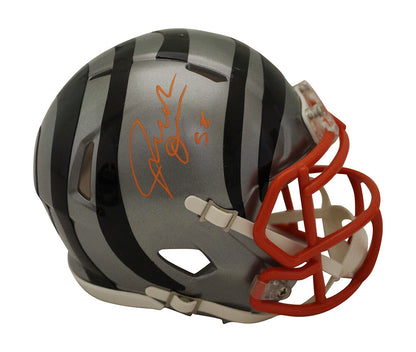 Joseph Ossai Cincinnati Bengals Autographed Flash Mini Helmet Beckett