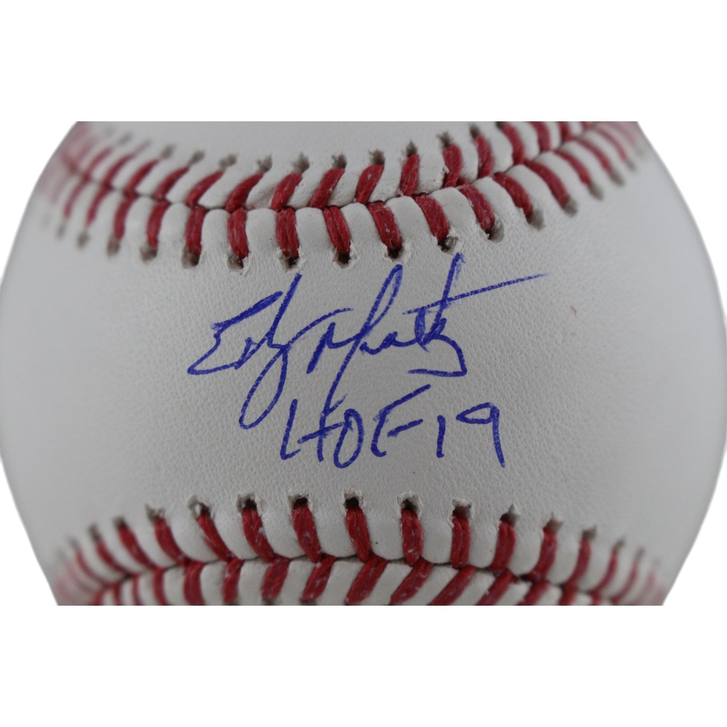 Edgar Martinez Signed Seattle Mariners Official Major League Baseball HOF
