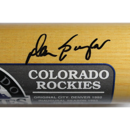Don Baylor Autographed Colorado Rockies Cooperstown Baseball Bat