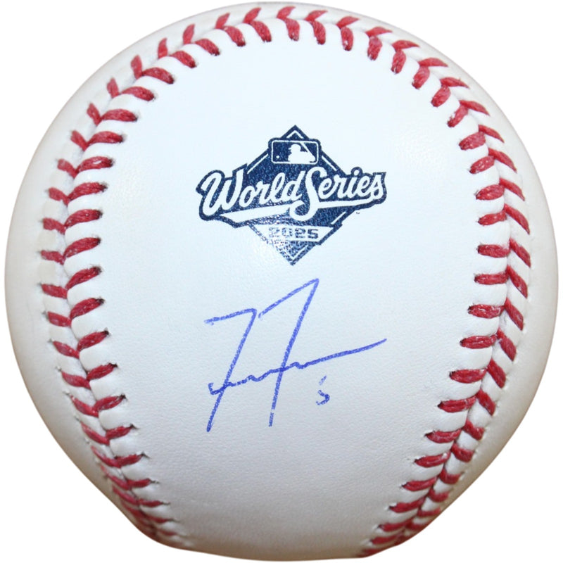 Freddie Freeman Signed Los Angeles Dodgers 2025 World Series Champions Baseball