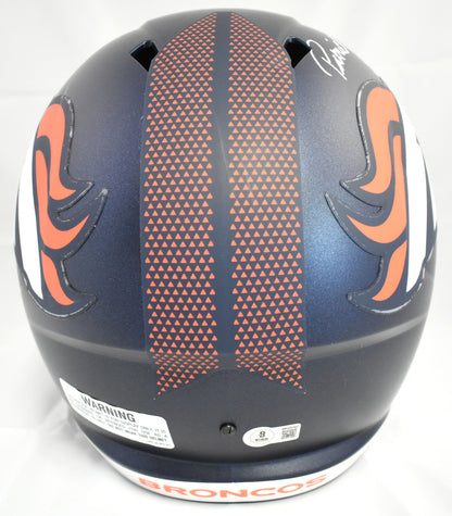 Patrick Surtain II Autographed Denver Broncos Full Size Speed Helmet