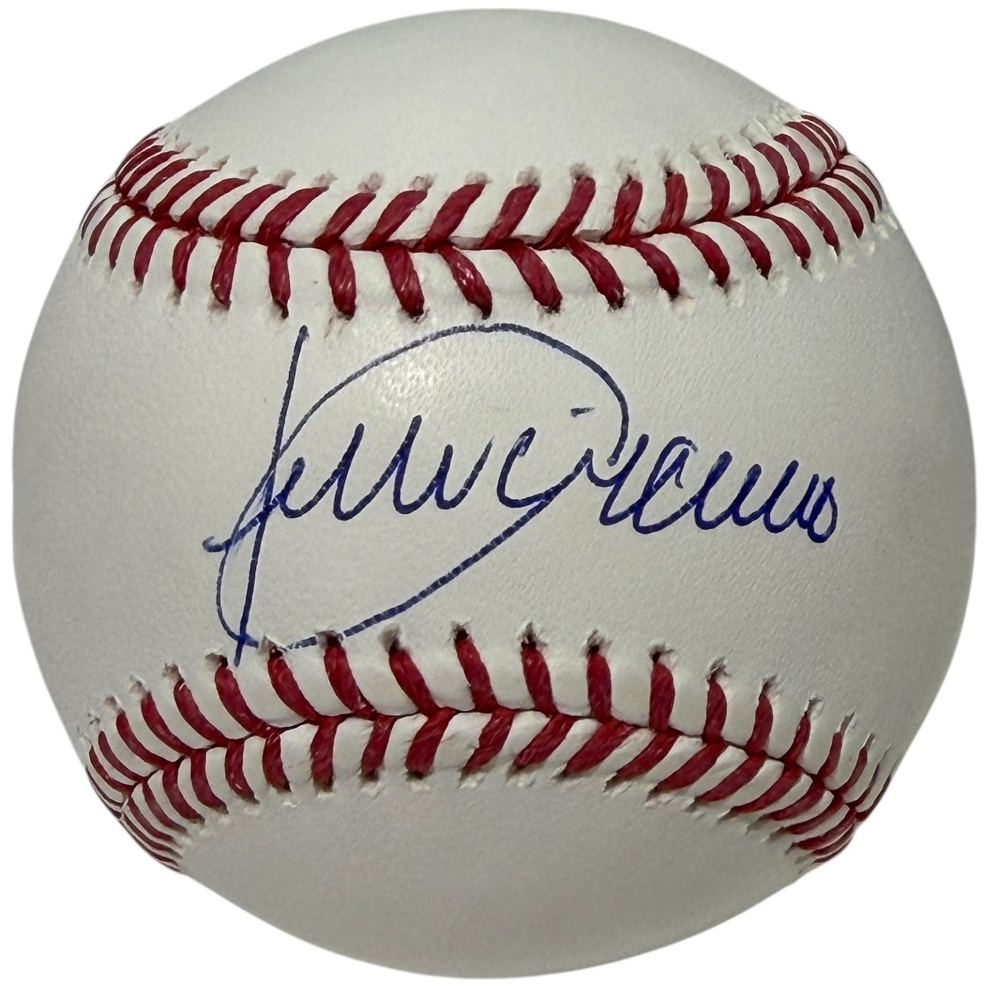 Julio Franco Signed Rawlings Official Major League Baseball (JSA COA)
