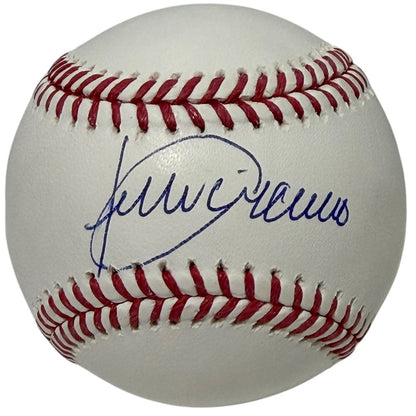 Julio Franco Signed Rawlings Official Major League Baseball (JSA COA)