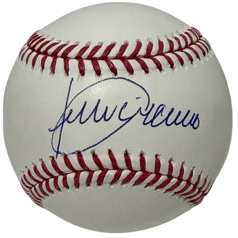 Julio Franco Signed Rawlings Official Major League Baseball (JSA COA)