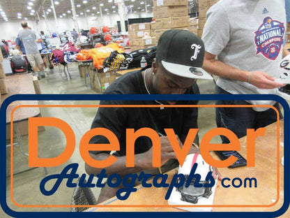 AJ Green Autographed Georgia Bulldogs Lunar Mini Helmet