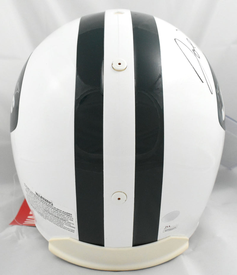 Joe Namath Signed New York Jets Full Size Authentic Helmet
