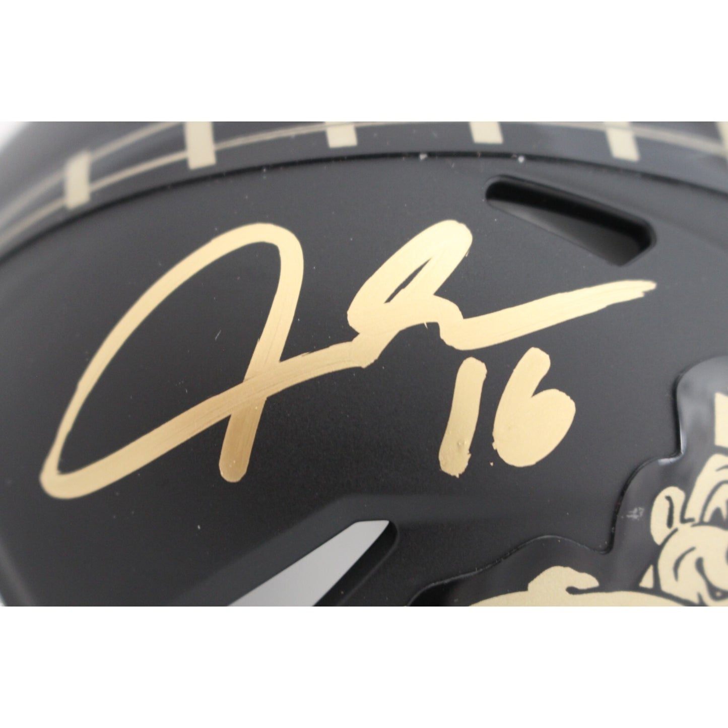 Aidan O'Connell Signed Purdue Boilermakers Vintage Pete Mini Helmet