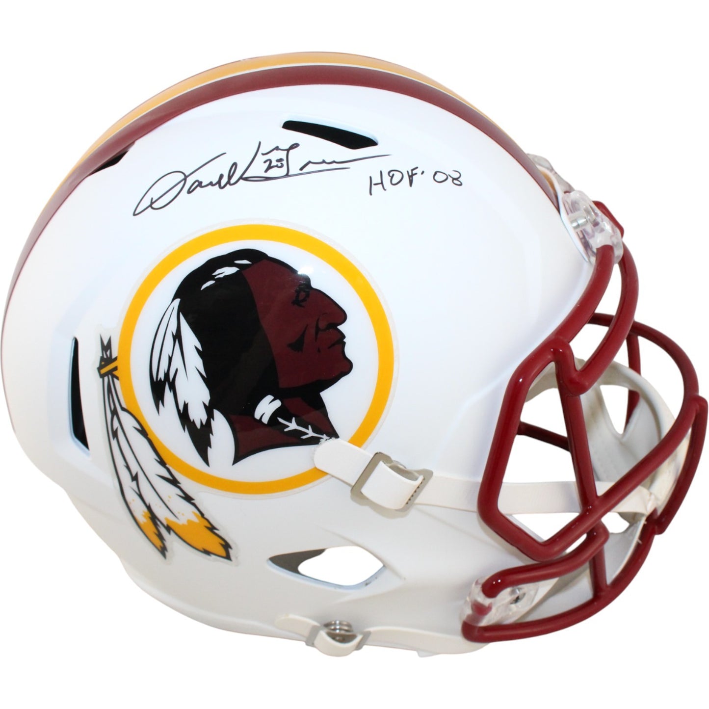 Darrell Green Signed Washington Redskins Full Size Replica Helmet HOF