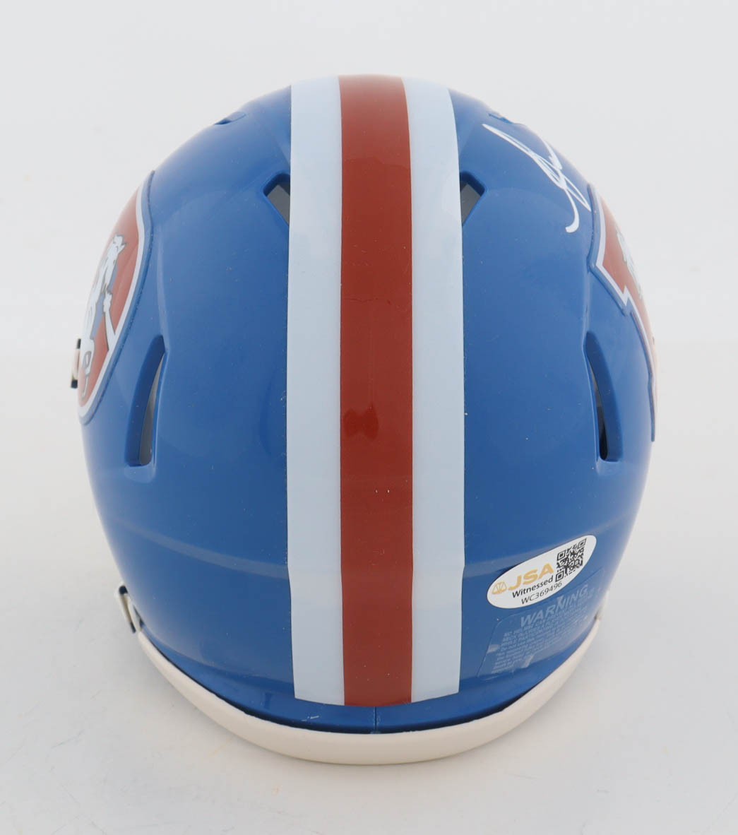 Anthony Miller Signed Denver Broncos Throwback Mini Helmet