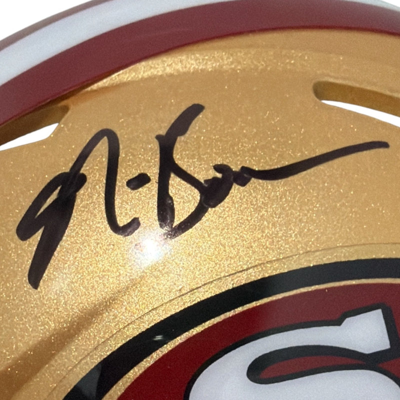 NaVorro Bowman Signed San Francisco 49ers Speed Mini Helmet