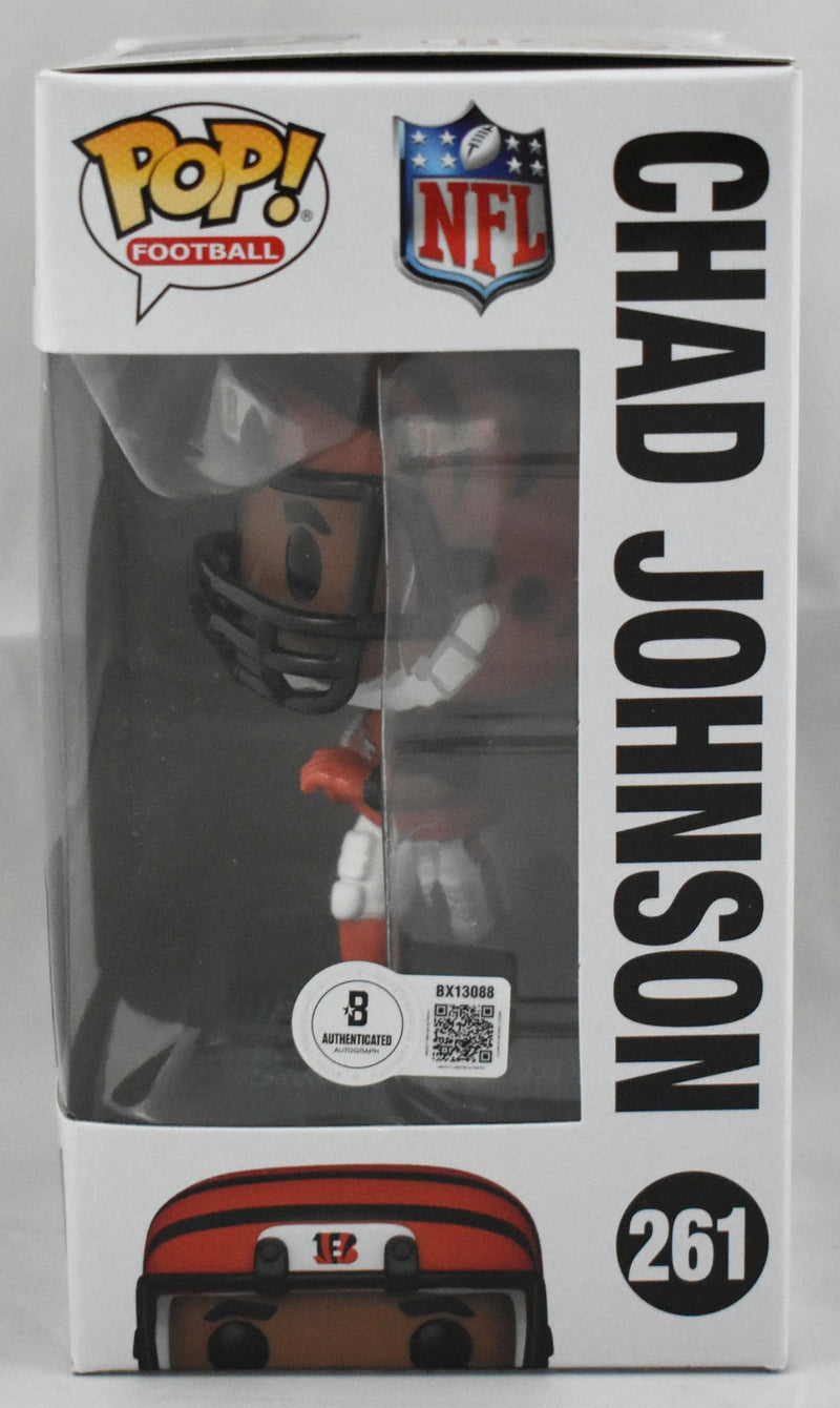 Chad Johnson Signed Cincinnati Bengals Funko Pop #261