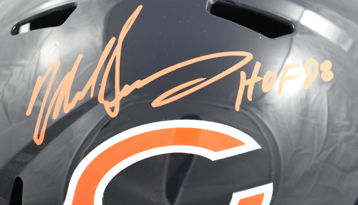 Mike Singletary Signed Chicago Bears Full Size Speed Helmet