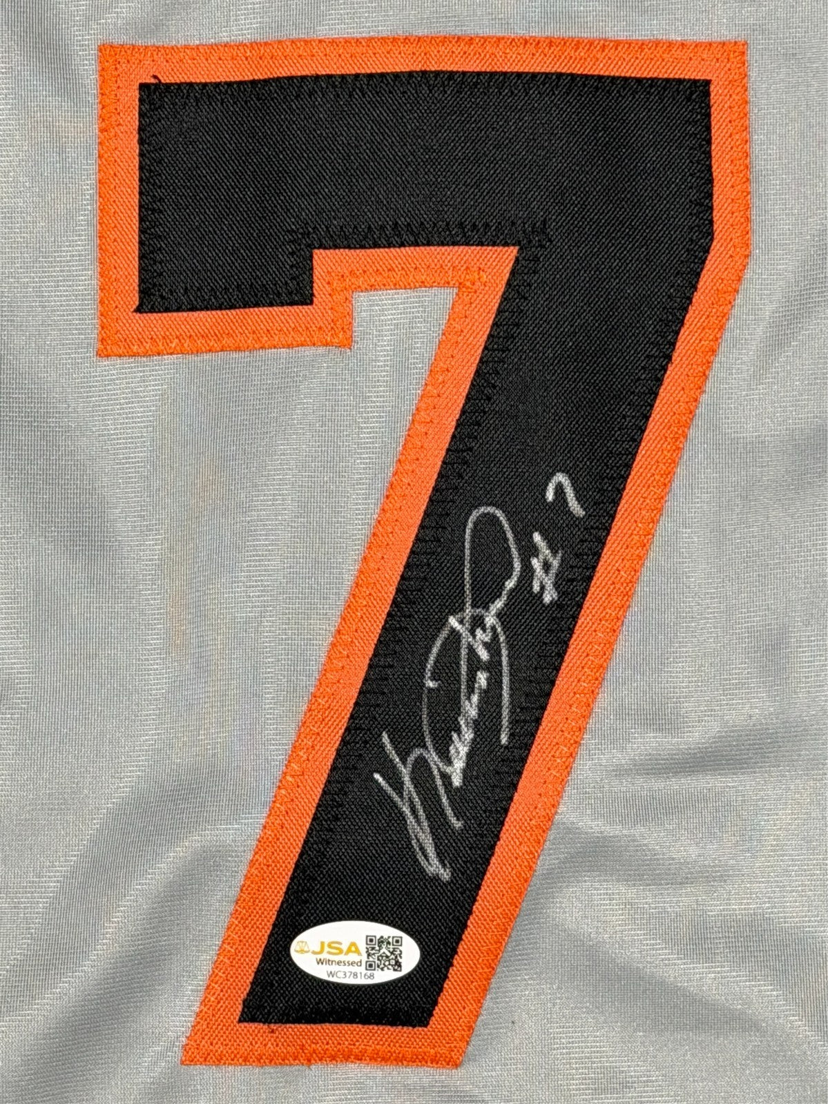 Kevin Mitchell San Francisco Giants Signed Custom Baseball Jersey