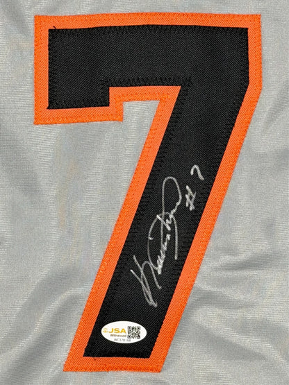 Kevin Mitchell San Francisco Giants Signed Custom Baseball Jersey